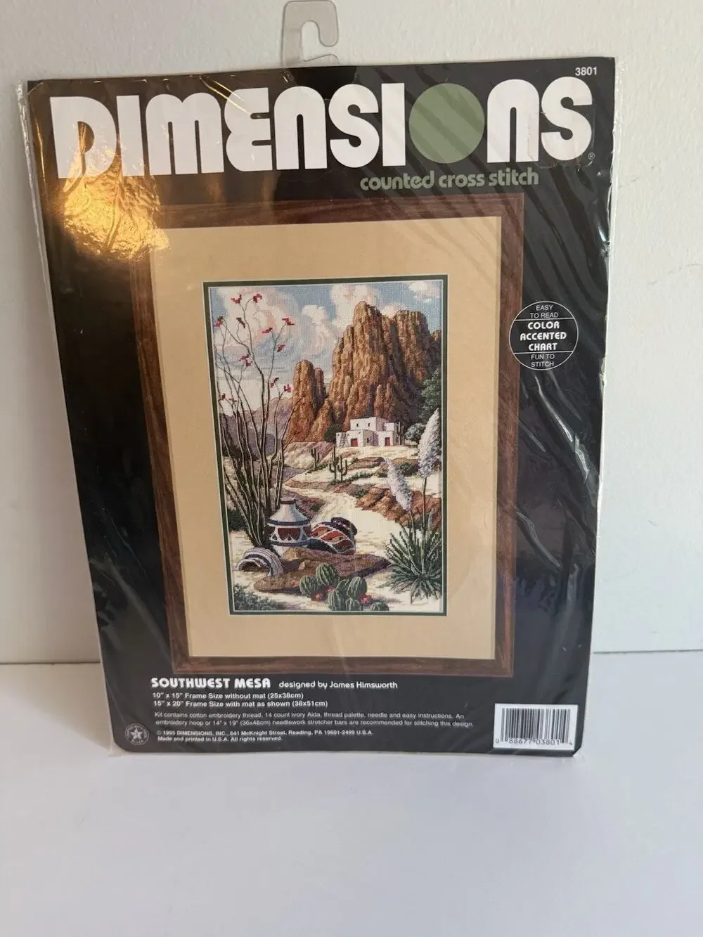 NEW Dimensions SOUTHWEST MESA Counted Cross Stitch Kit 10
